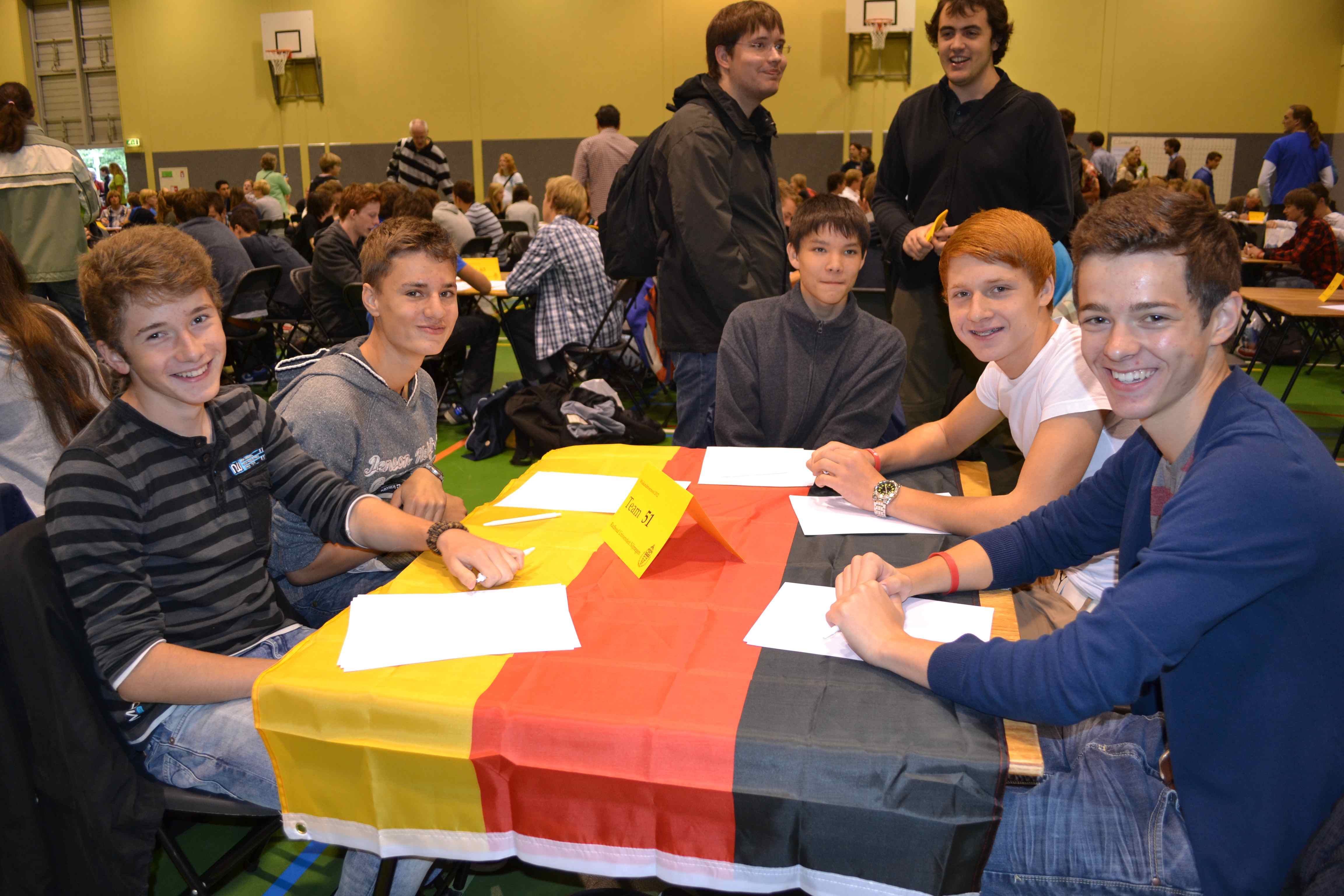 Zwei Teams vom Stein beim „Wiskundetoernooi” in Nimwegen
