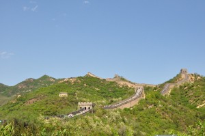 Die große chinesische Mauer durfte natürlich auch nicht fehlen!