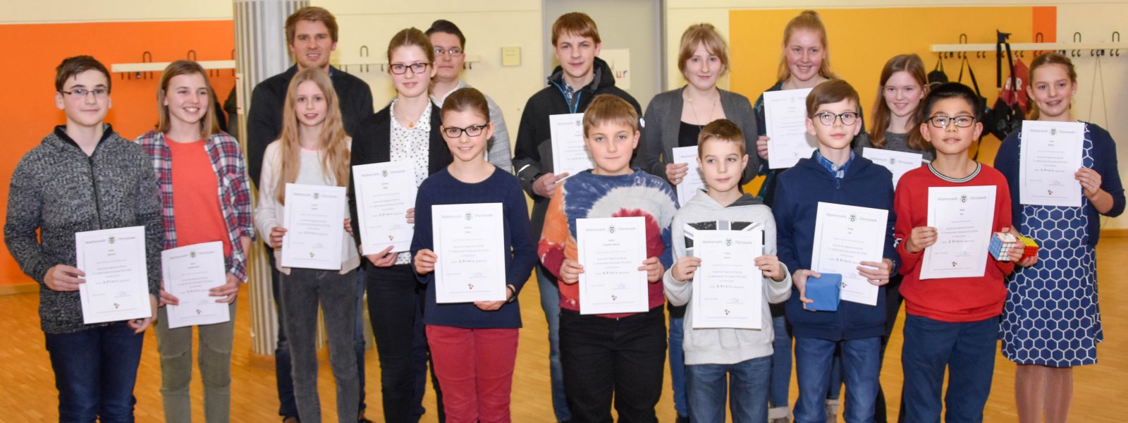 Stein-Schüler räumen Preise bei der Mathematik-Olympiade ab