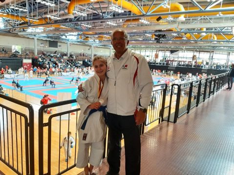 Dritter Platz für Mailin Rips beim internationalen Karate-Turnier